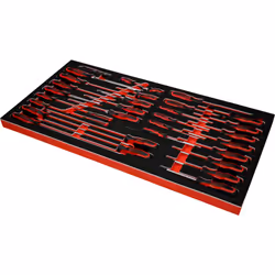 Kstools - Jeu de tournevis dans insert en mousse, 33 pcs