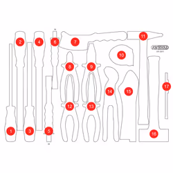 KS Tools 811.0017-97, 1 pièce(s), 168 g