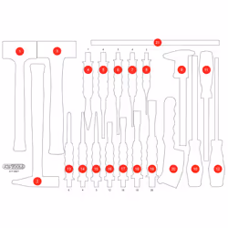 KS Tools 811.0021-97, 1 pièce(s), 205 g