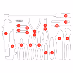 KS Tools 811.0045-97, 1 pièce(s), 205 g