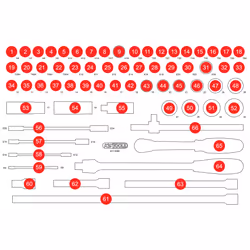 KS Tools 811.0066-97, 1 pièce(s), 207 g
