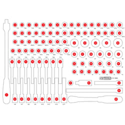 Kstools - Insert en mousse vide pour 811.0095