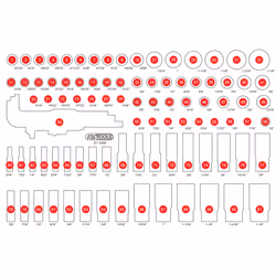 KS Tools 811.0099-97, 1 pièce(s), 203 g