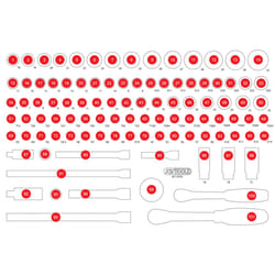 Kstools - Insert en mousse vide pour 811.0101