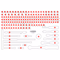 KS Tools 811.0169-97, 1 pièce(s), 208 g