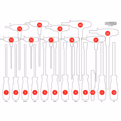 KS Tools 811.1022-97, 1 pièce(s), 220 g