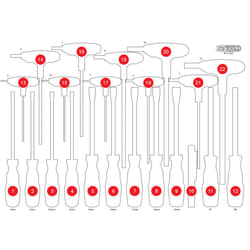 Kstools - Insert en mousse vide pour 811.1022