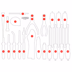 KS Tools 811.1032-97, 1 pièce(s), 210 g