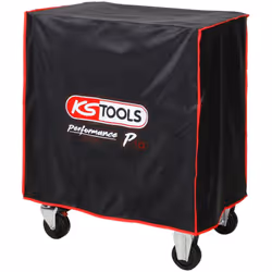 Capot de protection KS Tools pour chariot d'atelier P10, 853x527x849 mm Caractéristiques techniques: Poids: 300 g Note : La d ...