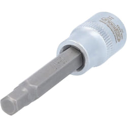 Douille tournevis 6 pans creux 3/8' sur l'étrier de frein, 7 mm, 72 mm de long
