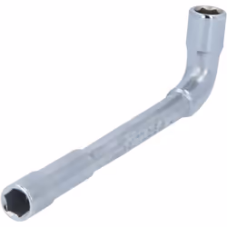 6 pans Tête coudée à 90° Côté court percé Taille de clé 7 mm La clé à pipe BRILLIANT TOOLS BT015007 est forgée en acier chrom ...