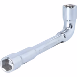 6 pans Tête coudée à 90° Côté court percé Taille de clé 11 mm La clé à pipe BRILLIANT TOOLS BT015011 est forgée en acier chro ...