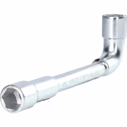 6 pans Tête coudée à 90° Côté court percé Taille de clé 12 mm La clé à pipe BRILLIANT TOOLS BT015012 est forgée en acier chro ...