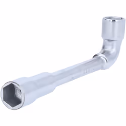 6 pans Tête coudée à 90° Côté court percé Taille de clé 20 mm La clé à pipe BRILLIANT TOOLS BT015020 est forgée en acier chro ...