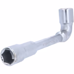 6 pans Tête coudée à 90° Côté court percé Taille de clé 23 mm La clé à pipe BRILLIANT TOOLS BT015023 est forgée en acier chro ...