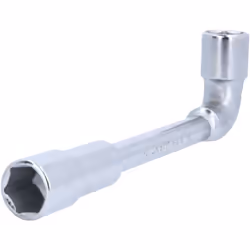 6 pans Tête coudée à 90° Côté court percé Taille de clé 24 mm La clé à pipe BRILLIANT TOOLS BT015024 est forgée en acier chro ...