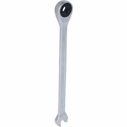 Fabriqué selon la norme DIN 3113 Denture fine de 72 dents Angle de pivotement arrière de 5° Forme droite Chromé mat Chrome va ...