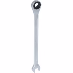Fabriqué selon la norme DIN 3113 Denture fine de 72 dents Angle de pivotement arrière de 5° Forme droite Chromé mat Chrome va ...