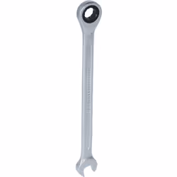 Fabriqué selon la norme DIN 3113 Denture fine de 72 dents Angle de pivotement arrière de 5° Forme droite Chromé mat Chrome va ...