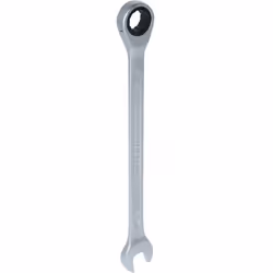 Fabriqué selon la norme DIN 3113 Denture fine de 72 dents Angle de pivotement arrière de 5° Forme droite Chromé mat Chrome va ...
