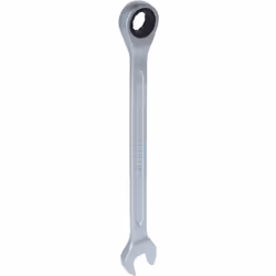 Fabriqué selon la norme DIN 3113 Denture fine de 72 dents Angle de pivotement arrière de 5° Forme droite Chromé mat Chrome va ...