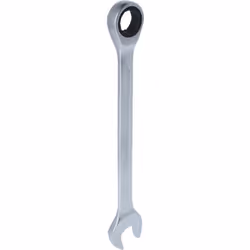 Fabriqué selon la norme DIN 3113 Denture fine de 72 dents Angle de pivotement arrière de 5° Forme droite Chromé mat Chrome va ...