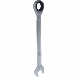 Fabriqué selon la norme DIN 3113 Denture fine de 72 dents Angle de pivotement arrière de 5° Forme droite Chromé mat Chrome va ...