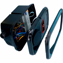 Kstools - Borne efuturo avec prise de type 2, triphase, jusqu'à 11 kW, 16 A, 400 V, mode 3, sans contrôle d'accès rfid, sans compteur - Vue supplémentaire 2