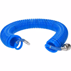 Tuyau en polyéthylène élastique et résistant à la torsion Protection en bout de tuyau Pression de travail de 1 à 8 bar Raccor ...