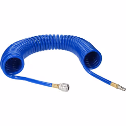 Tuyau en polyéthylène élastique et résistant à la torsion Pression de travail de 1 à 12 bar Raccords rapides inclus Le tuyau  ...