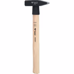 Fabrication selon la norme DIN 1041 Avec protection antichocs en plastique Manche en Hickory Tête thermolaquée noire Associat ...
