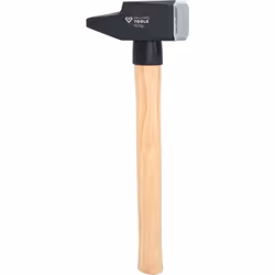 Fabrication selon la norme DIN 1041 Avec protection antichocs en plastique Manche en Hickory Tête thermolaquée noire Associat ...
