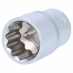 Fabriqué selon la norme DIN Entraînement carré 1/2“ (12,5 mm) Pour une utilisation manuelle Version courte Outil en acier chr ...