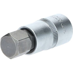 Douille six pans creux 1/2", longueur 55 mm, 16 mm