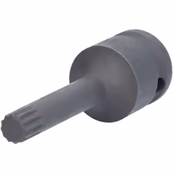 Fabrication selon la norme DIN 3121 Entraînement carré 1/2“ (12,5 mm) Pour tournevis à percussion et mode cliquet En acier ch ...