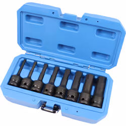 Brilliant Tools BT022615, Ensemble de douilles, 1/2", 8 tête(s)