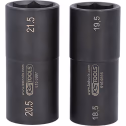 1/2 Special-Alu-Felgen-Kraft-Pücknuss Set pour Ford 515.0895