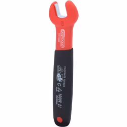 Clé à fourche isolée, 8 mm Ouverture de clé en mm 8 Norme DIN 7446, IEC 60900 Poids 25 Taille de l'emballage 1 Matériau1 Fein ...