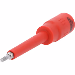 Torx Isolation selon IEC 60900 Carré d'entraînement intérieur selon DIN 3120 / ISO 1174 avec encoche pour verrouillage par bi ...