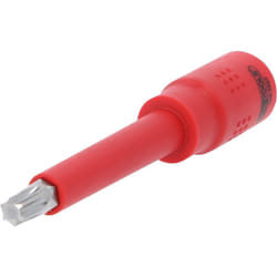 Douille porte-embout Torx isolée 3/8', T45, 122 mm