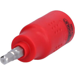 Kstools - Douille porte-embout à six pans creux isolée 3/8', 5 mm, longueur 60 mm