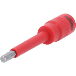 Kstools - Douille porte-embout à six pans creux isolée 3/8', 6 mm, longueur 122 mm