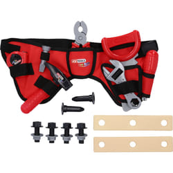 Kstools - Jeu d'outils pour enfants avec ceinture porte-outils, 20 pcs