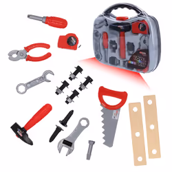KS Tools 100203, Children's tool set with tool box, 3 an(s)