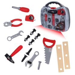Kstools - Jeu d'outils pour enfants avec boîte à outils, 21 pcs