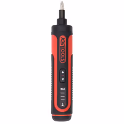 Tournevis manuel / ciseau KS Tools eMONSTER 1/4''; 3,6 V; 1,5 Ah accu. + tournevis Bit