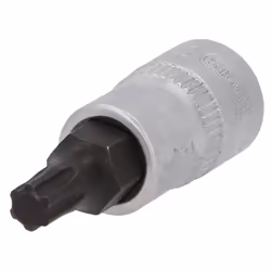 Torx PLUS Carré d'entraînement intérieur selon DIN 3120 / ISO 1174 avec encoche pour verrouillage par bille avec embout tourn ...