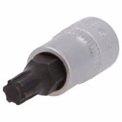 Torx PLUS Carré d'entraînement intérieur selon DIN 3120 / ISO 1174 avec encoche pour verrouillage par bille avec embout tourn ...
