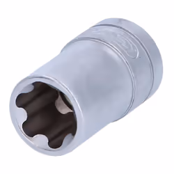 Torx-E-Plus (EPL) Carré d'entraînement intérieur selon DIN 3120 / ISO 1174 avec encoche pour verrouillage par bille Pour une  ...