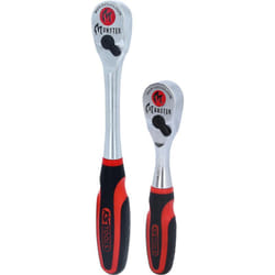 Coffret de cliquets réversibles Monster, 2 pcs 1/4'+1/2'